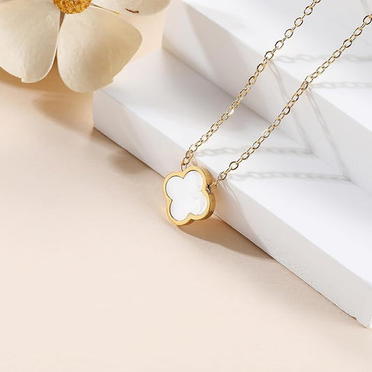 Gold Clover Necklace