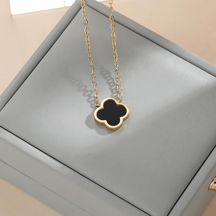 Gold Clover Necklace