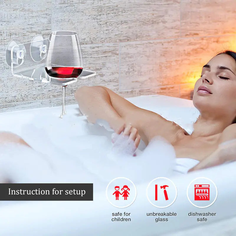 Shower Adhesive Cup Holder