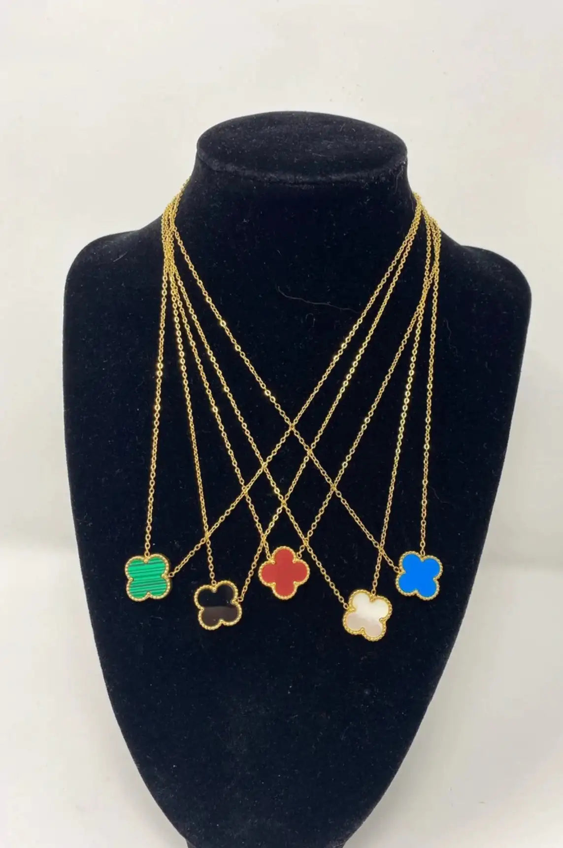 Gold Clover Necklace